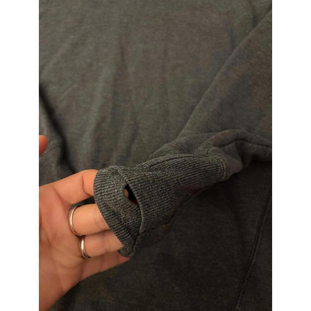 Athleta V-Neck Sweatshirt Size Small - Picture 4 of 6